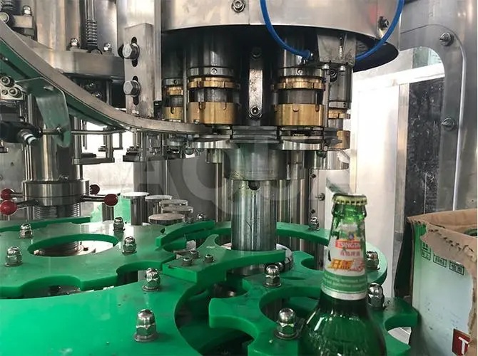 啤酒瓶灌裝機是如何工作的？